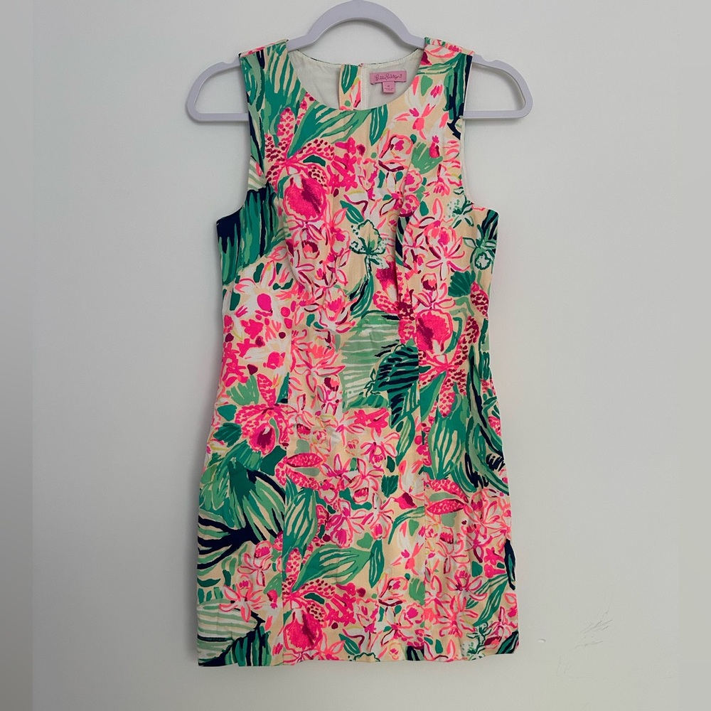 Lilly Pulitzer Pink and Green Dress